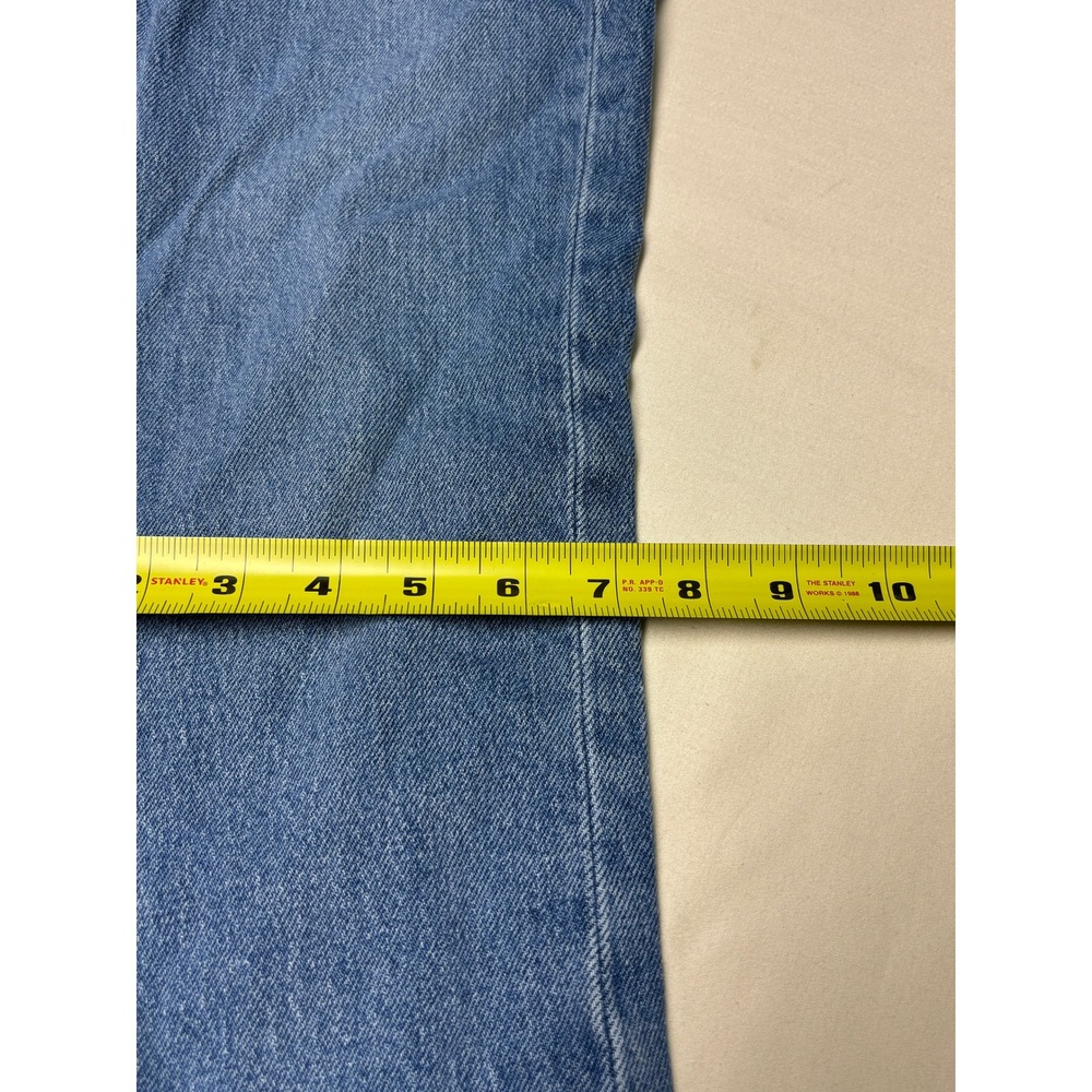 Rag & Bone Peyton Mid-Rise Bootcut Jeans Benson Wash Raw Hem Womens Size 26X27 - Picture 11 of 13